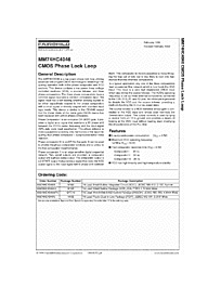 DataSheet MM74HC4046 pdf